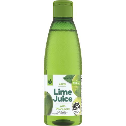 Woolworths Citrus Juice Lime 250ml bunch