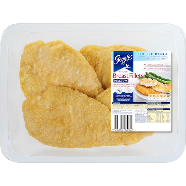 Steggles Chicken Crumbed  Premium Fillets 400g