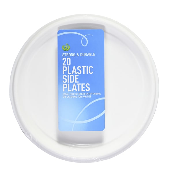 Woolworths Side Plates Party & Picnic 20 Pack