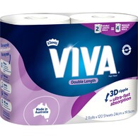 Viva Double Length Paper Towel Double Length 120 Sheets