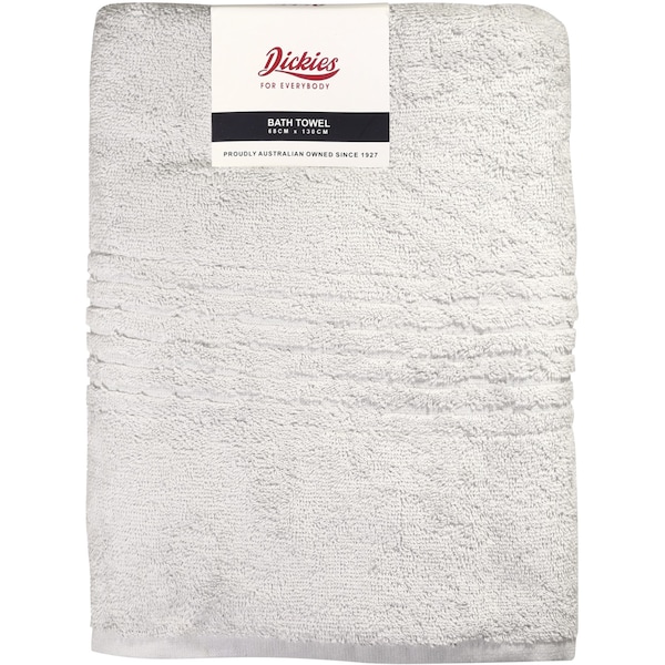 Dickies Large Bath Towel Dahlia Or White Each