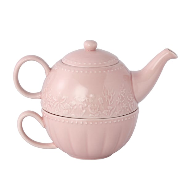 Mother's Day Tea Set For One Pink each