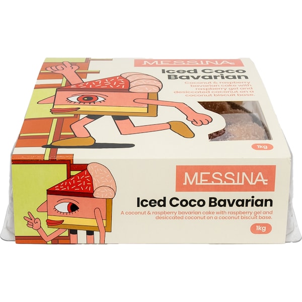 Messina Iced Coco Bavarian Dessert 1kg