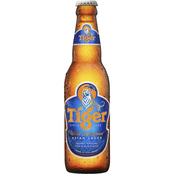 Tiger Asian Asian Lager Bottles 330mL