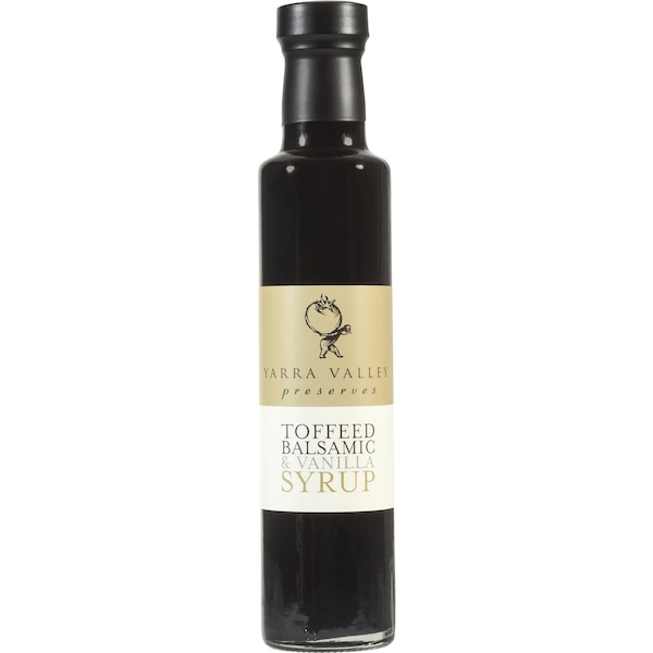 Yarra Valley Preserves Toffeed Balsamic & Vanilla Syrup 250mL