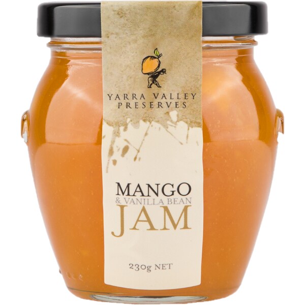 Yarra Valley Mango & Vanilla Bean Jam 230g