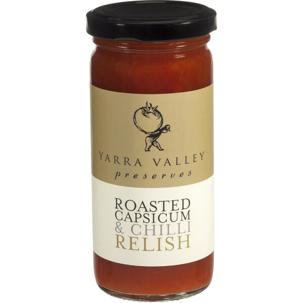 Yarra Valley Preserves Roasted Capsicum & Chilli Relish 270g