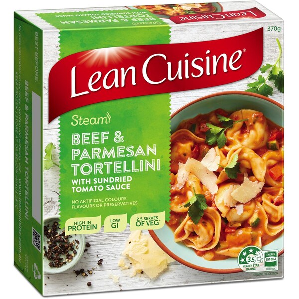 Lean Cuisine Steam Beef Tortelini 370g
