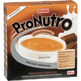 Bokomo ProNutro Chocolate Flavoured Instant Porridge 500g – Woolworths