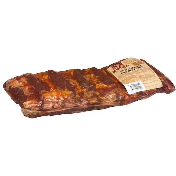 Woolworths Cattlemans BBQ Beef Ribs 650g - 1kg