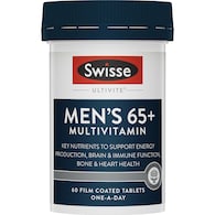 Swisse Ultivite Men's 65+ Multivitamin Tablets