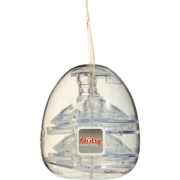 Nuby Wide Neck Teats Fast Flow 2 Pack