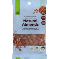 Woolworths Almonds Natural