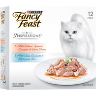 Fancy Feast Adult Inspiration Salmon & Tuna Collection Wet Cat Food