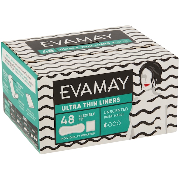 Evamay Liners Ultra Thin 48 pack