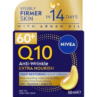 Nivea Q10 Anti Wrinkle Mature Night Cream Face Moisturiser
