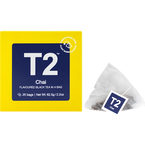 T2 Tea Chai Bags 25 pack