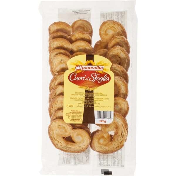 Panealba Twist Cuori Di Sfoglia 220g
