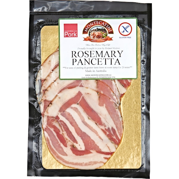 Montecatini Rosemary Pancetta  100g