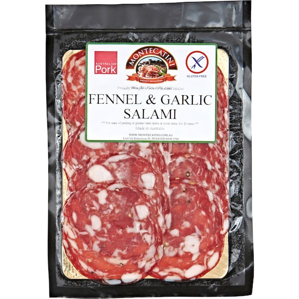 Montecatini Salami Fennel & Garlic 100g