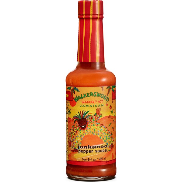 Walkerswood Jamaican Jonkanoo Pepper Sauce Seriously Hot 185mL