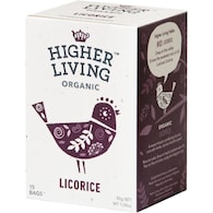 Higher Living Licorice Tea Bags