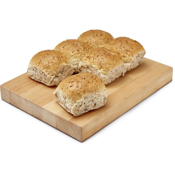 Woolworths Multigrain Lunch Rolls 6 pack