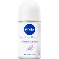 Nivea Sensitive Protect 72H Roll On Antiperspirant Deodorant