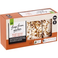 Woolworths Free From Gluten Iced Carrot Cake Slices
