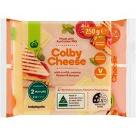 Woolworths Colby Cheese Block