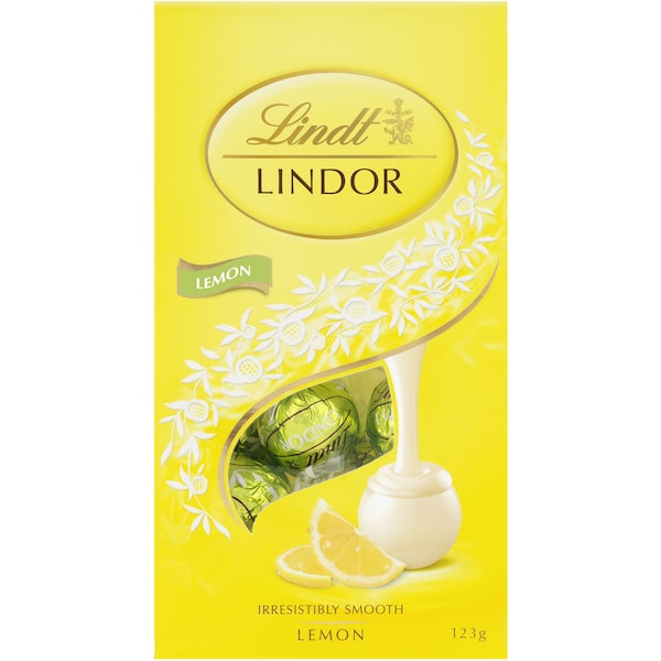 Lindt Lindor Lemon Limited Edition 123g