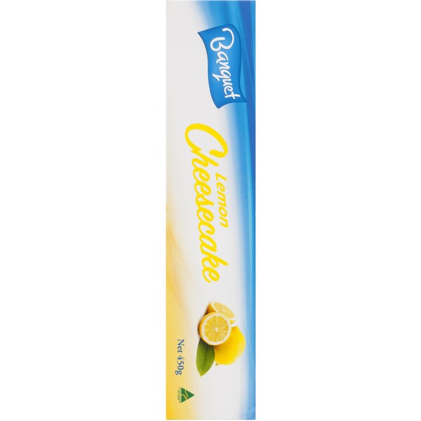 Banquet Cheese Cake Lemon 450g