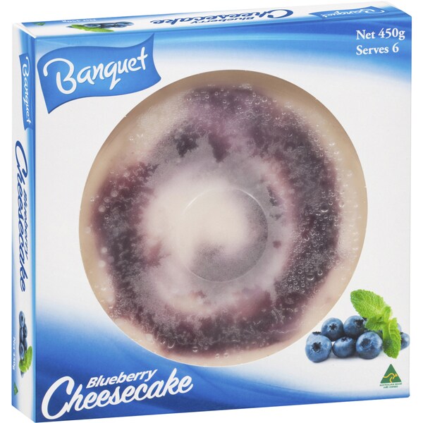 Banquet Cheese Cake Blueberry 450g