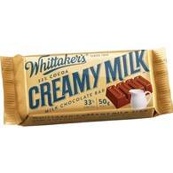 Whittaker's Creamy Milk Chocolate Bar
