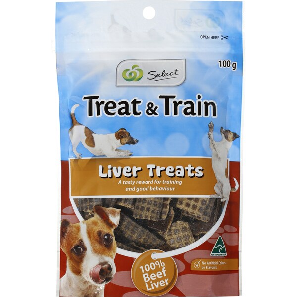 Woolworths Select Treat Liver 100g