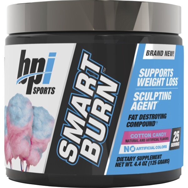 BPI Smart Burn 25 Serve Cotton Candy 125g