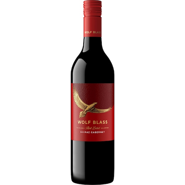 Wolf Blass Red Label Shiraz Cabernet Sauvignon 750ml