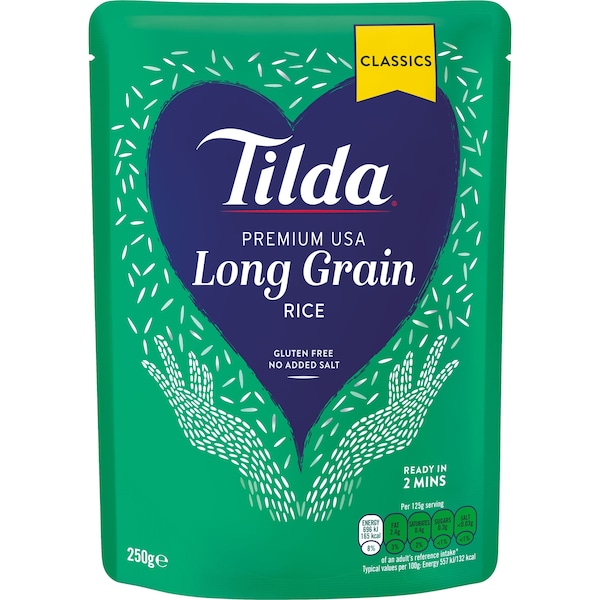 Tilda Long Grain Rice 250g