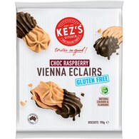 Kez's Kitchen Choc Raspberry Vienna Eclairs Gluten Free