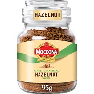 Moccona Freeze Dried Instant Coffee Hazelnut