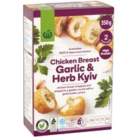 Woolworths Chicken Breast Garlic & Herb Kyiv