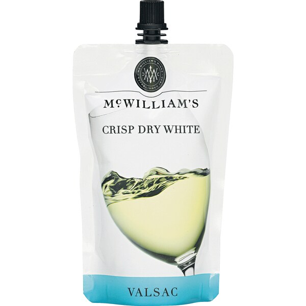 McWilliam's Wines White Varietal Sachet Valsac 250mL