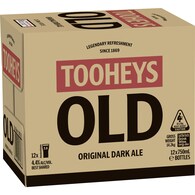 Tooheys Old Lager Bottles