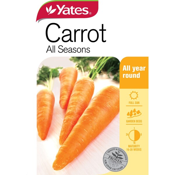 Yates Carrot All Seasons Seeds each