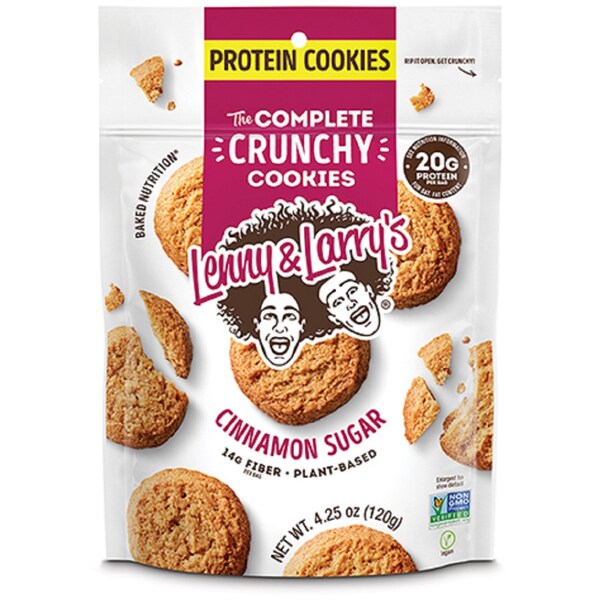 Lenny And Larrys The Complete Crunchy Cookies Cinnamon Sugar 35g