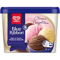 Blue Ribbon Neapolitan Tub Cream Dessert Tub