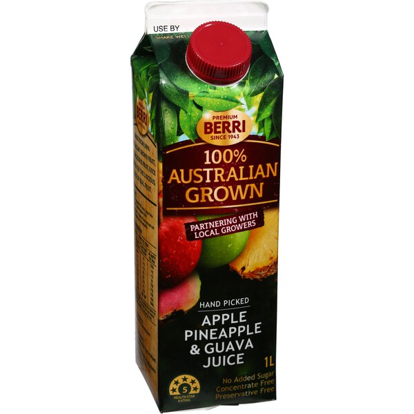 Berri Apple Pineapple Guava Juice 1l