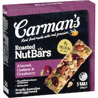 Carman's Nut Bars Almond Cashew & Cranberry