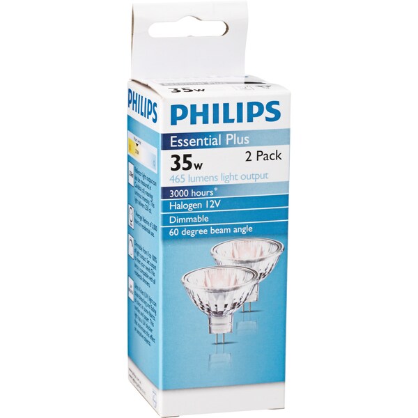 Philips Halogen 12v Downlight 35w 60 Degree 2 Pack