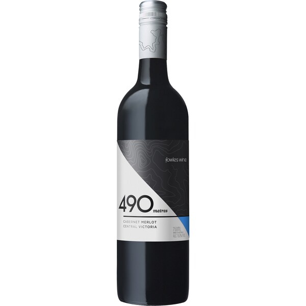 Fowles Wine Cabernet Merlot 490 Metres 750ml